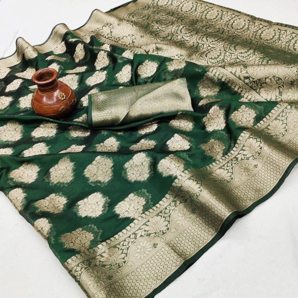 Vaamsi 1007 Occasional Organza Silk Saree Collection